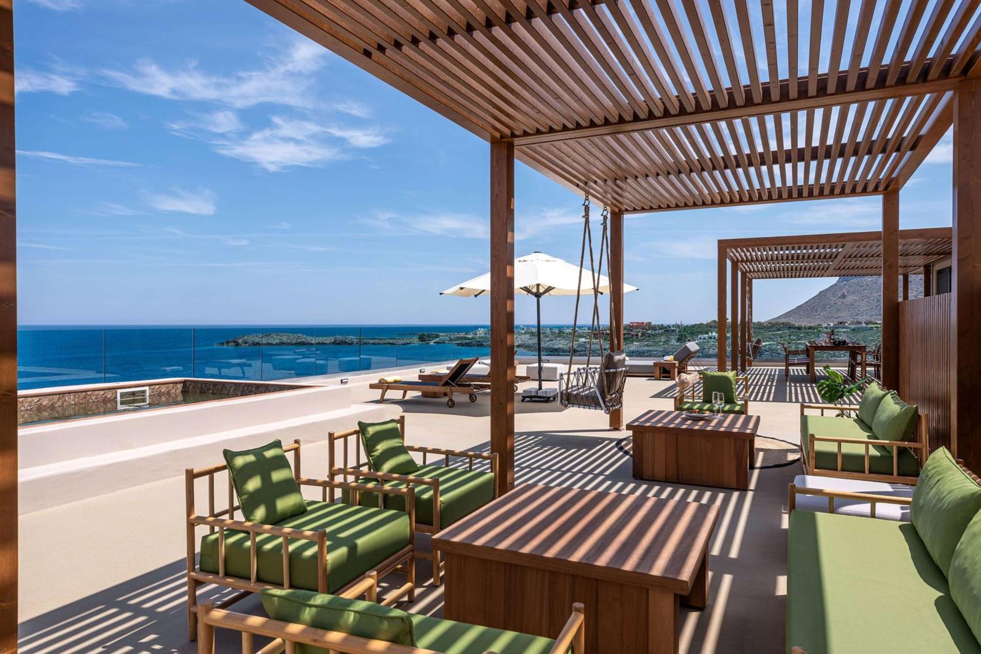 Isla Brown Chania Resort, Curio Collection By Hilton Stavrós Exterior foto