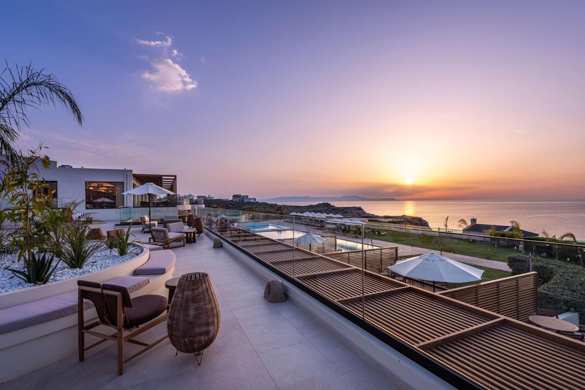 Isla Brown Chania Resort, Curio Collection By Hilton Stavrós Exterior foto